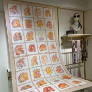 Hermes Chevaloscope Scarf In White