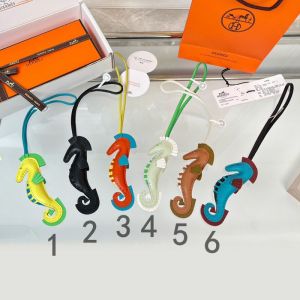 Hermes Seahorse Charm Leather