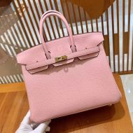 Hermes Birkin Bag Togo Leather Gold Hardware In Pink