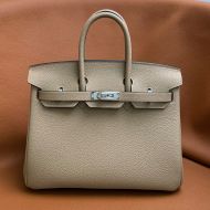 Hermes Birkin Bag Togo Leather Palladium Hardware In Grey