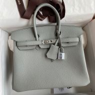 Hermes Birkin Bag Togo Leather Palladium Hardware In Grey